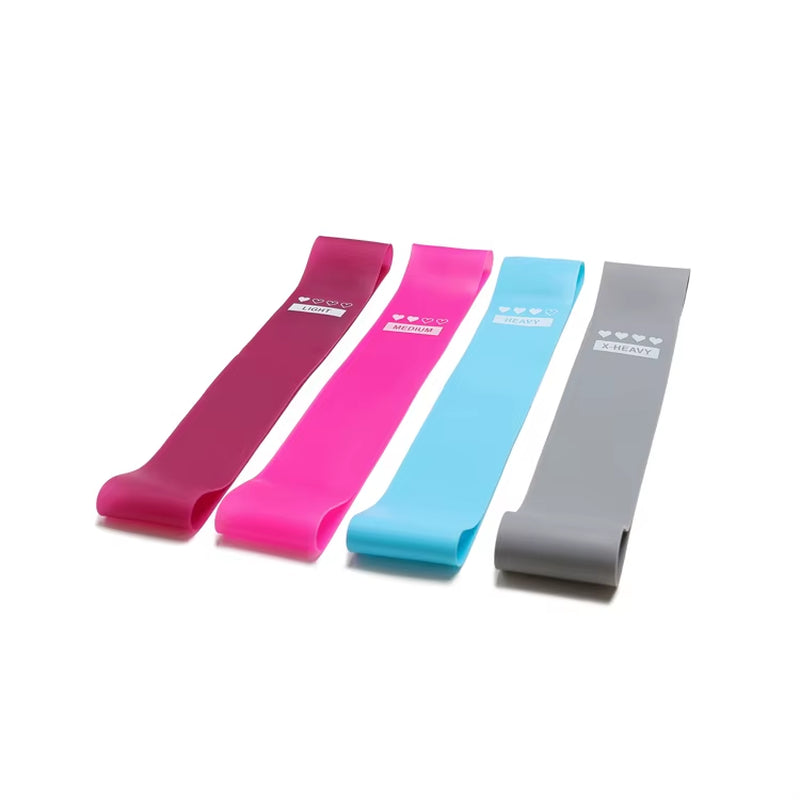 Wholesale Exercise Stretch Mini Yoga Custom Workout Band Set Loop Fitness Resistance Bands