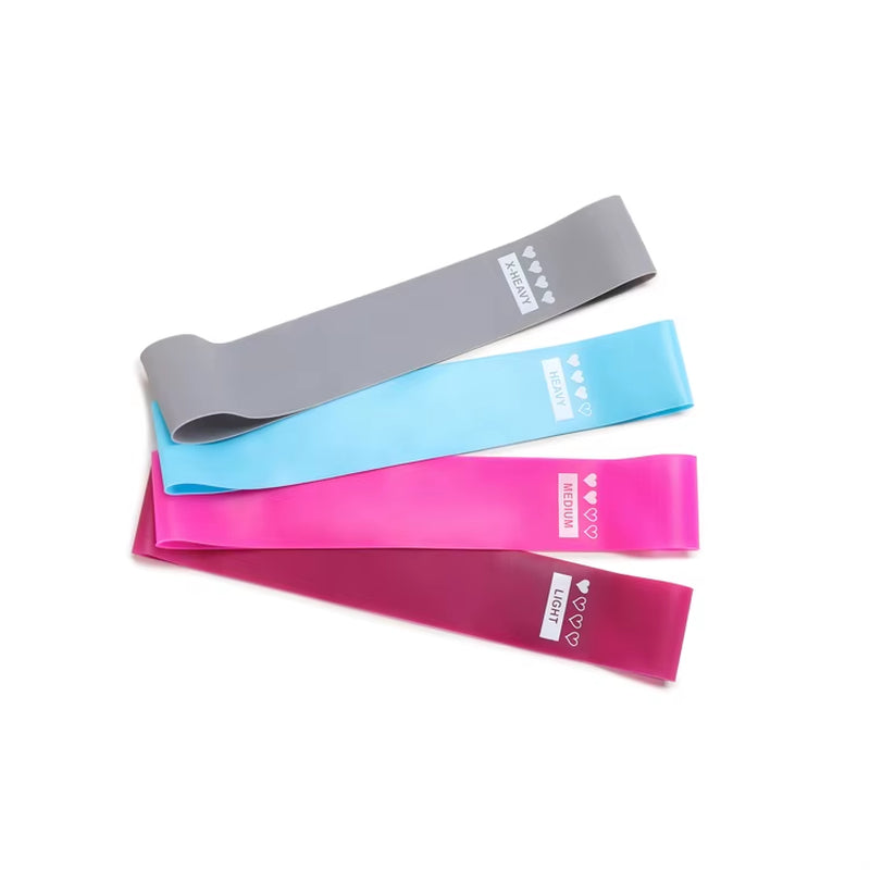 Wholesale Exercise Stretch Mini Yoga Custom Workout Band Set Loop Fitness Resistance Bands